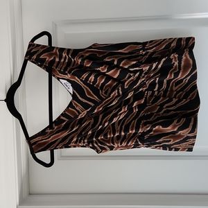 BB Dakota Animal Print Tank Top